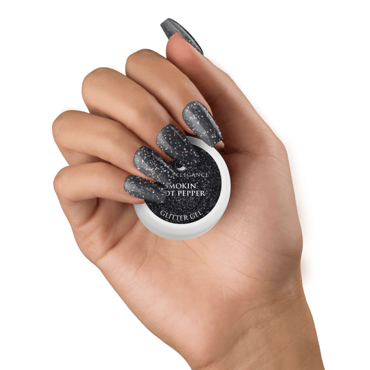 Light Elegance Glitter Gel - Smokin Hot Pepper