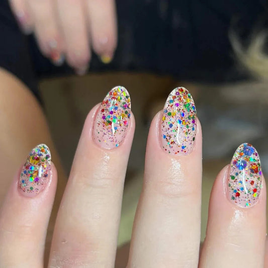 Light Elegance P+ Soak-Off Glitter Gel Polish - Everyone's A Critic