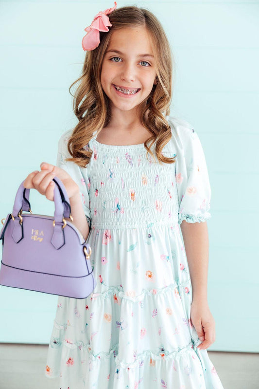 Lavender Girl's Crossbody Purse