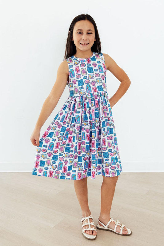 Amalfi Adventure Tank Twirl Dress