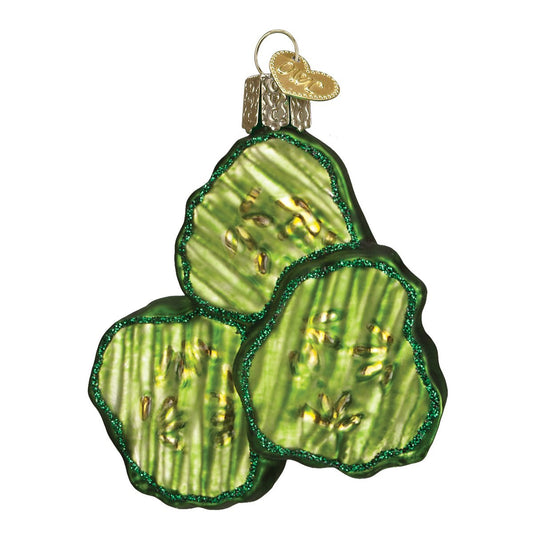 Old World Christmas Pickle Chips