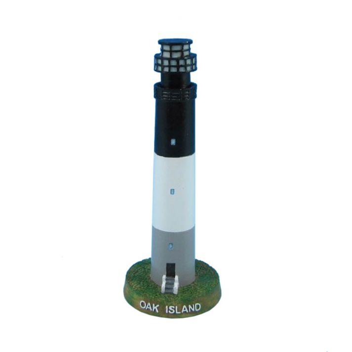 Oak Island Lighthouse Decoration 7""