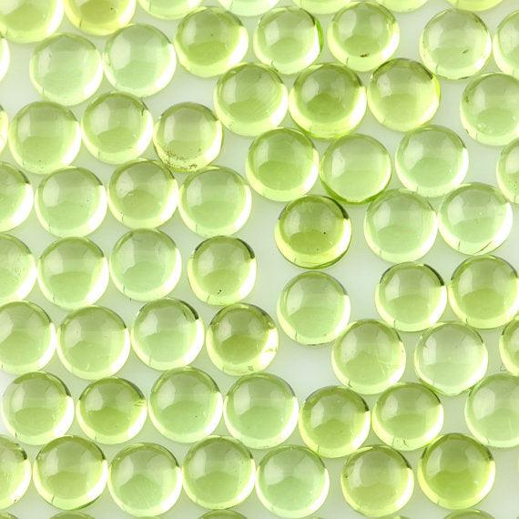 Peridot Cabochon Round