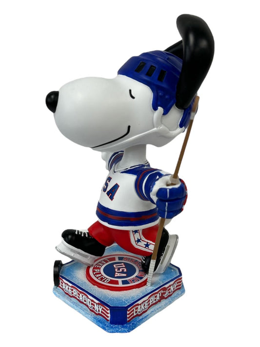 Snoopy USA Hockey Miracle on Ice Officially Licensed 8 inch Bobblehead