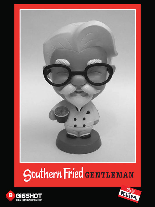 Southern Fried Gentleman 6.5 inch resin sculpture