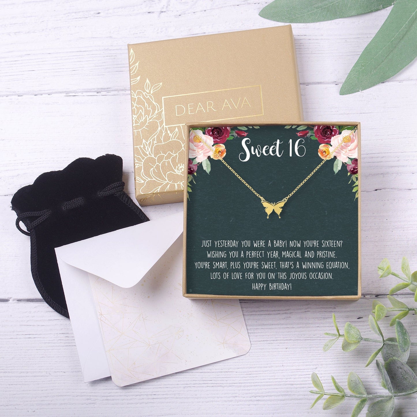 Sweet 16 Necklace, Multiple Styles