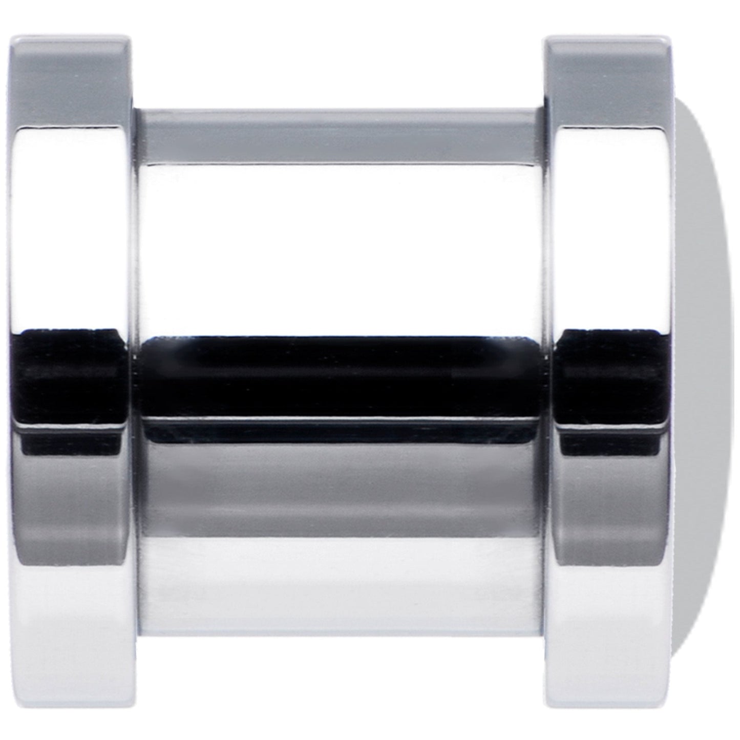 Black White Tiger Eyes Steel Screw Fit Plug Set 2G