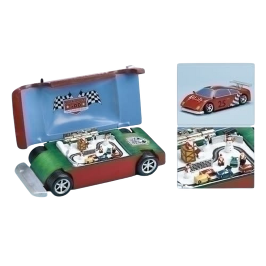 Musical Race Car With Track - 10"