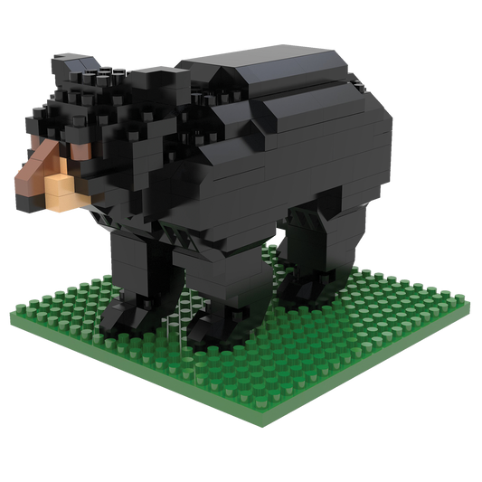 Mini Building Blocks - Black Bear