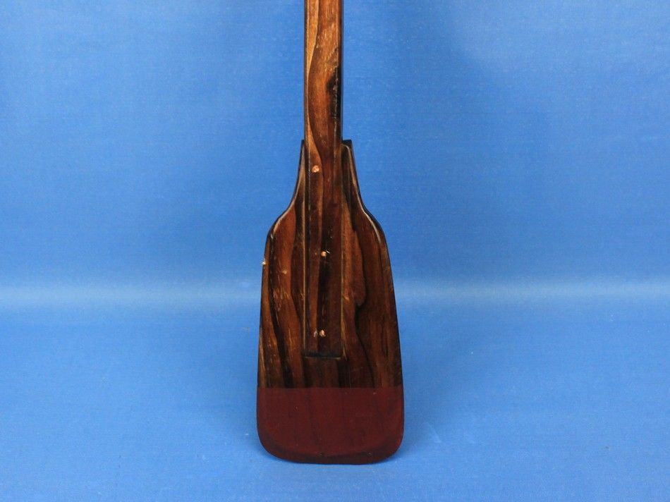 Wooden Lockwood Decorative Squared Rowing Boat Oar w/ Hooks 24""