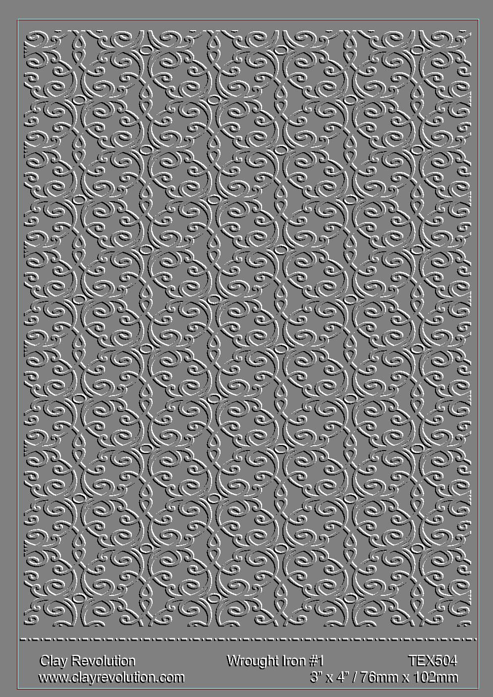 Wrought Iron Texture Sheet