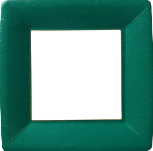 Classic Linen Dark Green - Dinner Plate