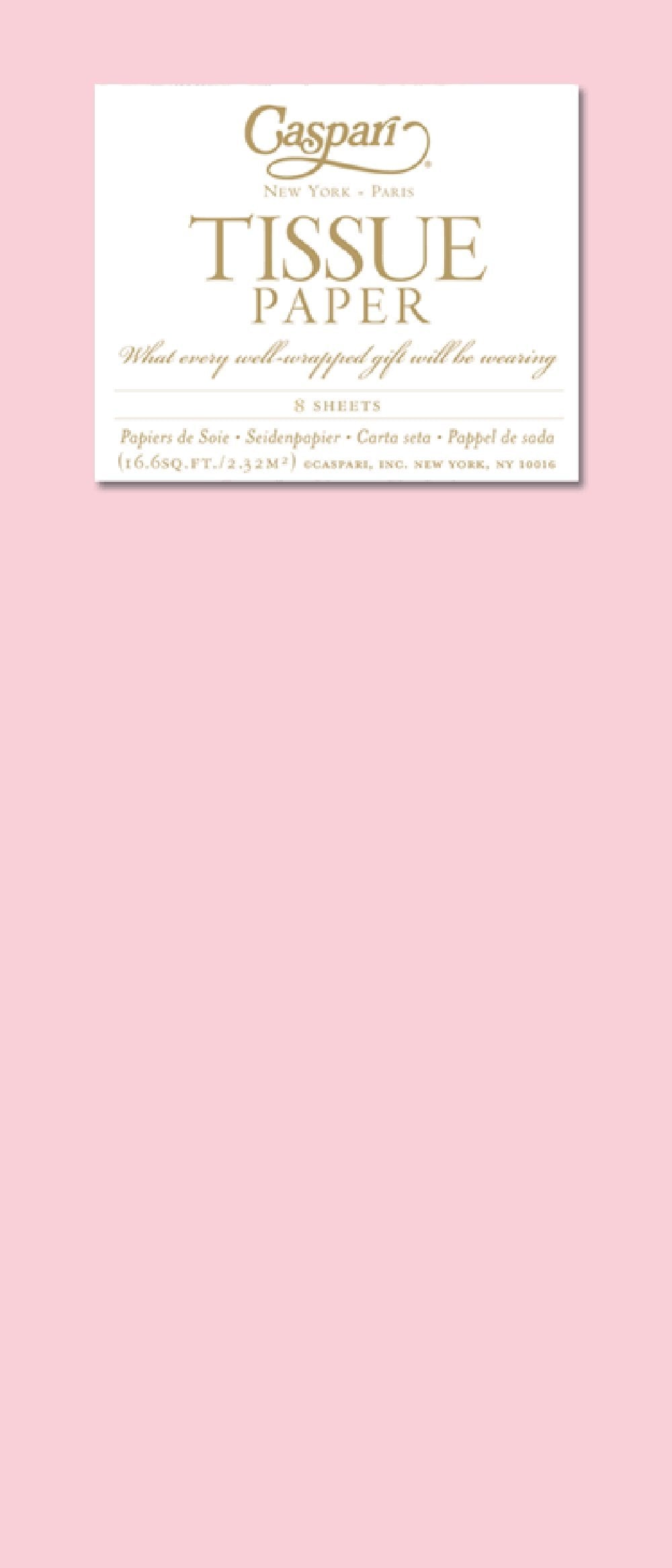 Solid Tissue Paper in Baby Pink