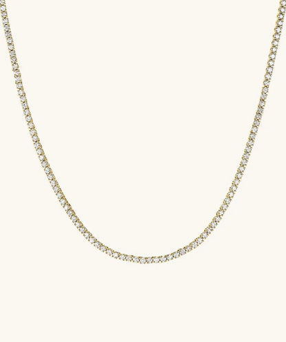 3mm Tennis Necklace