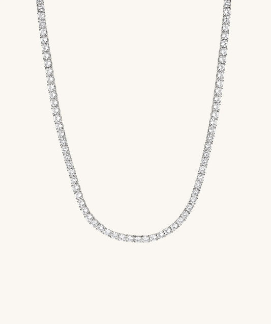 3mm Tennis Necklace