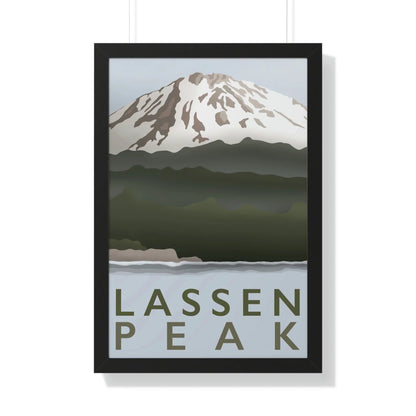 Lassen Peak Framed Print – Wall Art