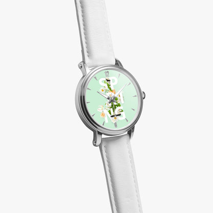 159. 46mm NESTDEER SPRING Unisex Automatic Watch (Silver)