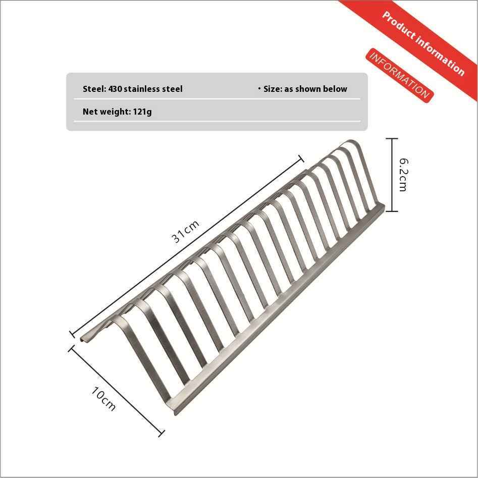 Outdoor BBQ Stainless Steel Grill Household Portable Triangle Picnic Barbecue Tools Kitchen Utensils