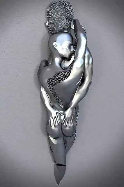 Metal  Sculpture Art Abstract Poster Canvas Painting Core
