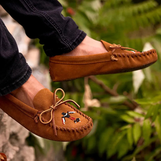Minnetonka Thunderbird Animikii Softsole - Mens Moccasin
