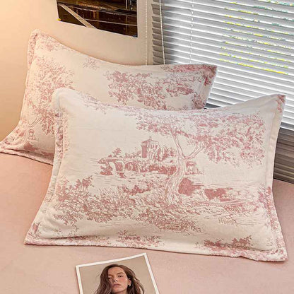 A Pair Of Extra-thick Milk Velvet Pillowcases
