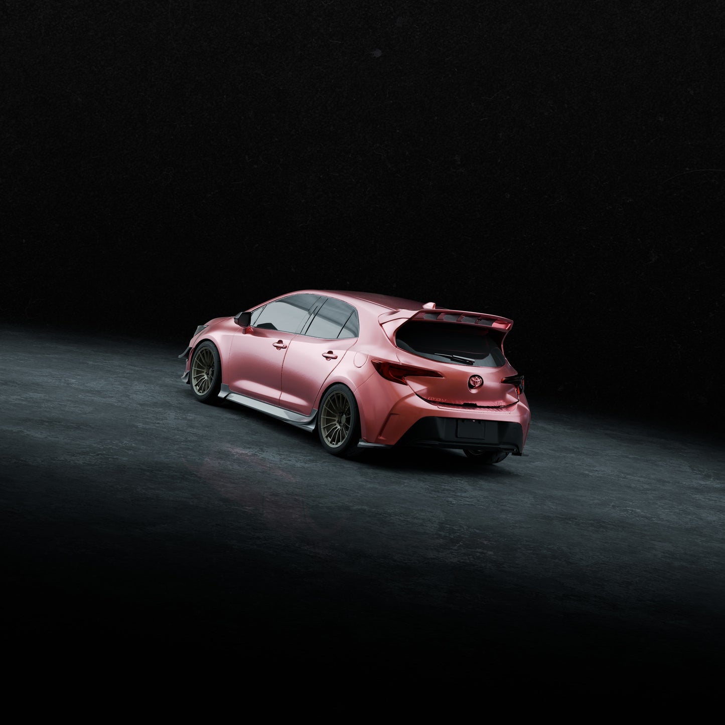 (PRE-ORDER) Mid Wing – Toyota Corolla Hatchback (E210, 2019-2025+)