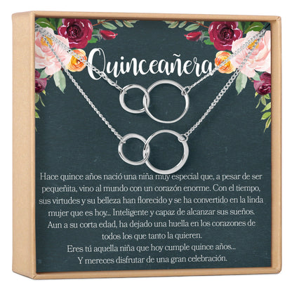 Quincea&ntilde;era Necklace, Multiple Styles