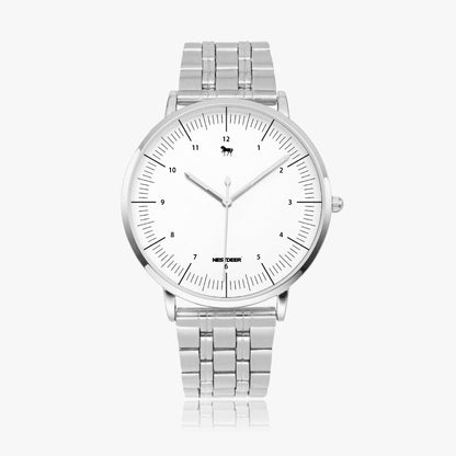 273. Instafamous Steel Strap Quartz watch