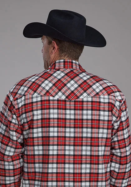 Roper 2205 Flannel (Red) - Men's Shirt Jacket