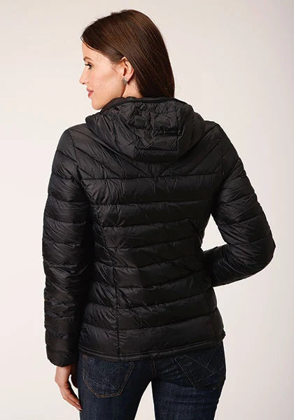 Roper 1744 Parachute (Black) - Women's Nylon Jacket