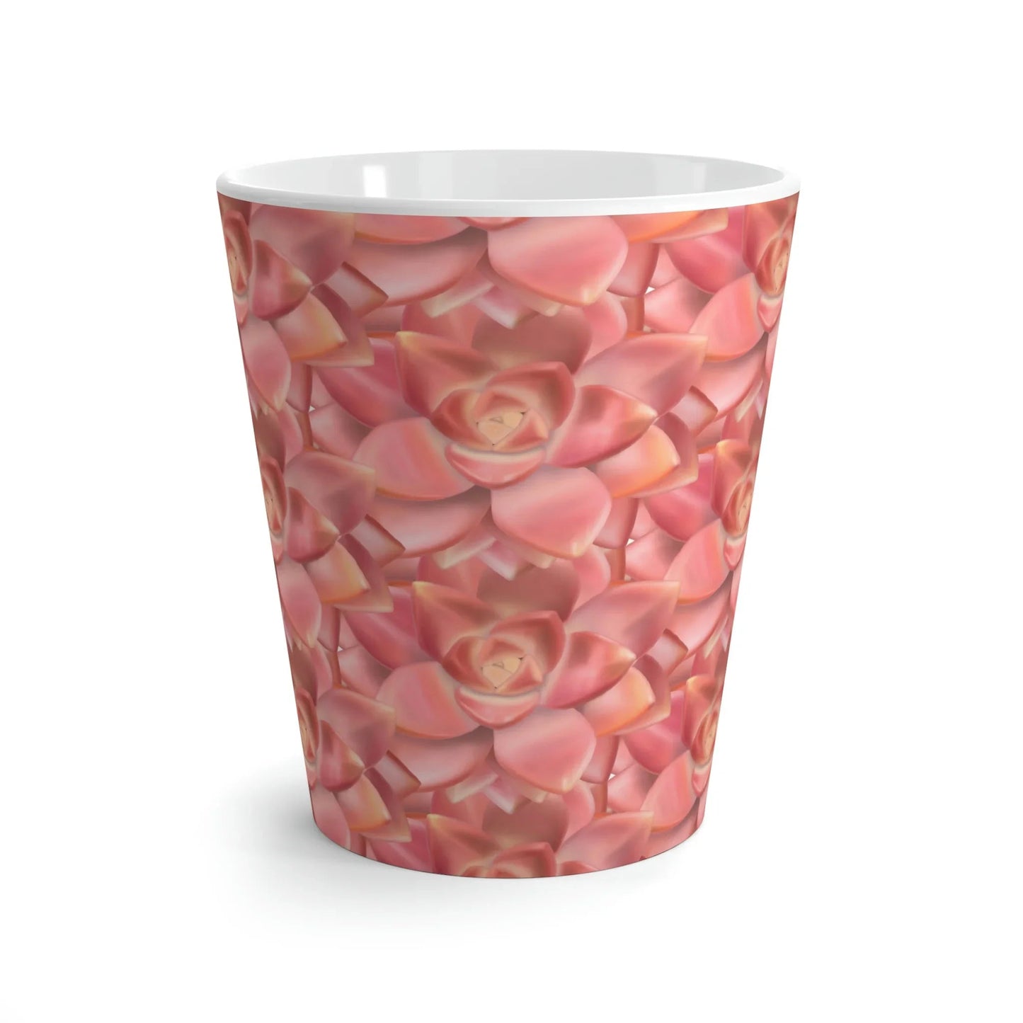 Graptosedum California Sunset Succulent Pattern Ceramic Mug 12 oz