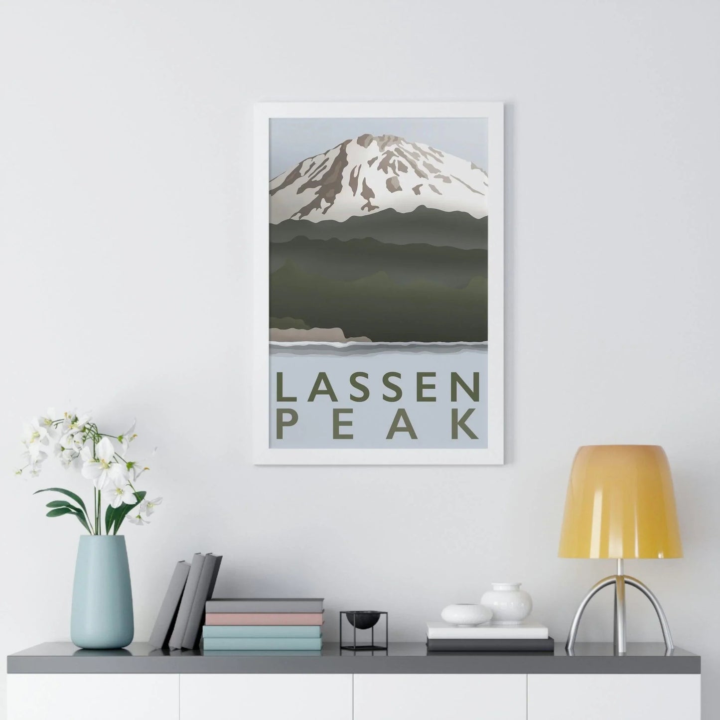 Lassen Peak Framed Print – Wall Art