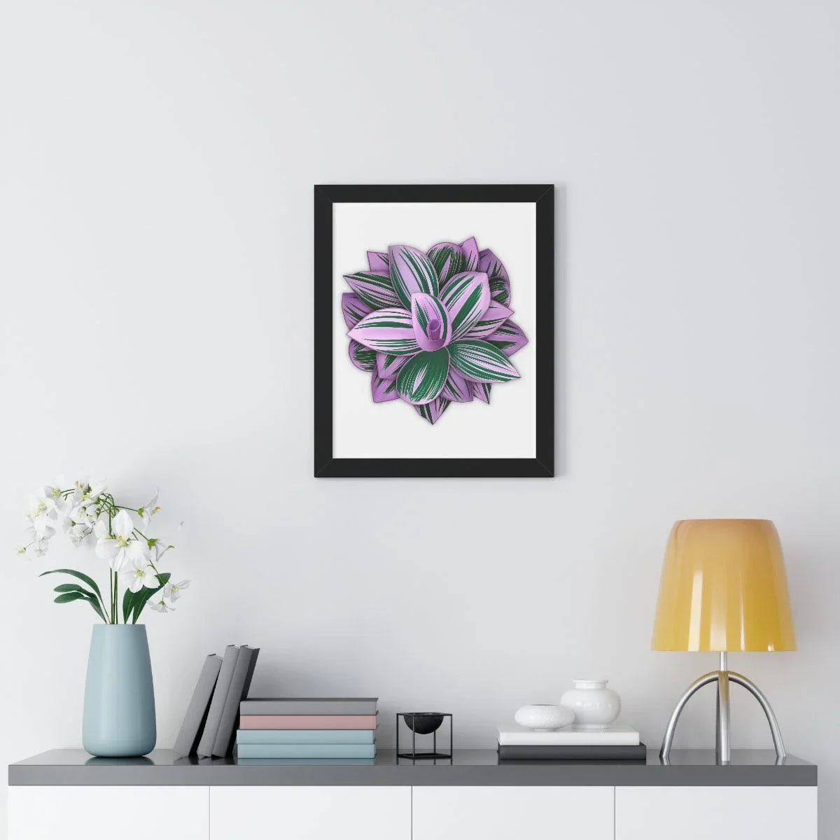 Tradescantia Nanouk Framed Print – Botanical Wall Art
