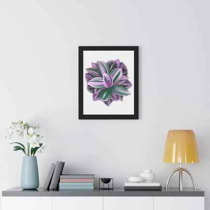 Tradescantia Nanouk Framed Print – Botanical Wall Art