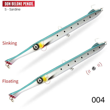 Fishing Slow-shake Submerged Pencil Jinqiang Lure Sea Water