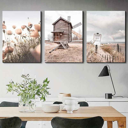 HD Abstract Warm-style Decorative Gallery Corridor Entrance Painting Core