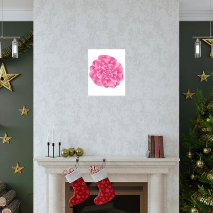 Peony Botanical Print – Unframed Wall Art