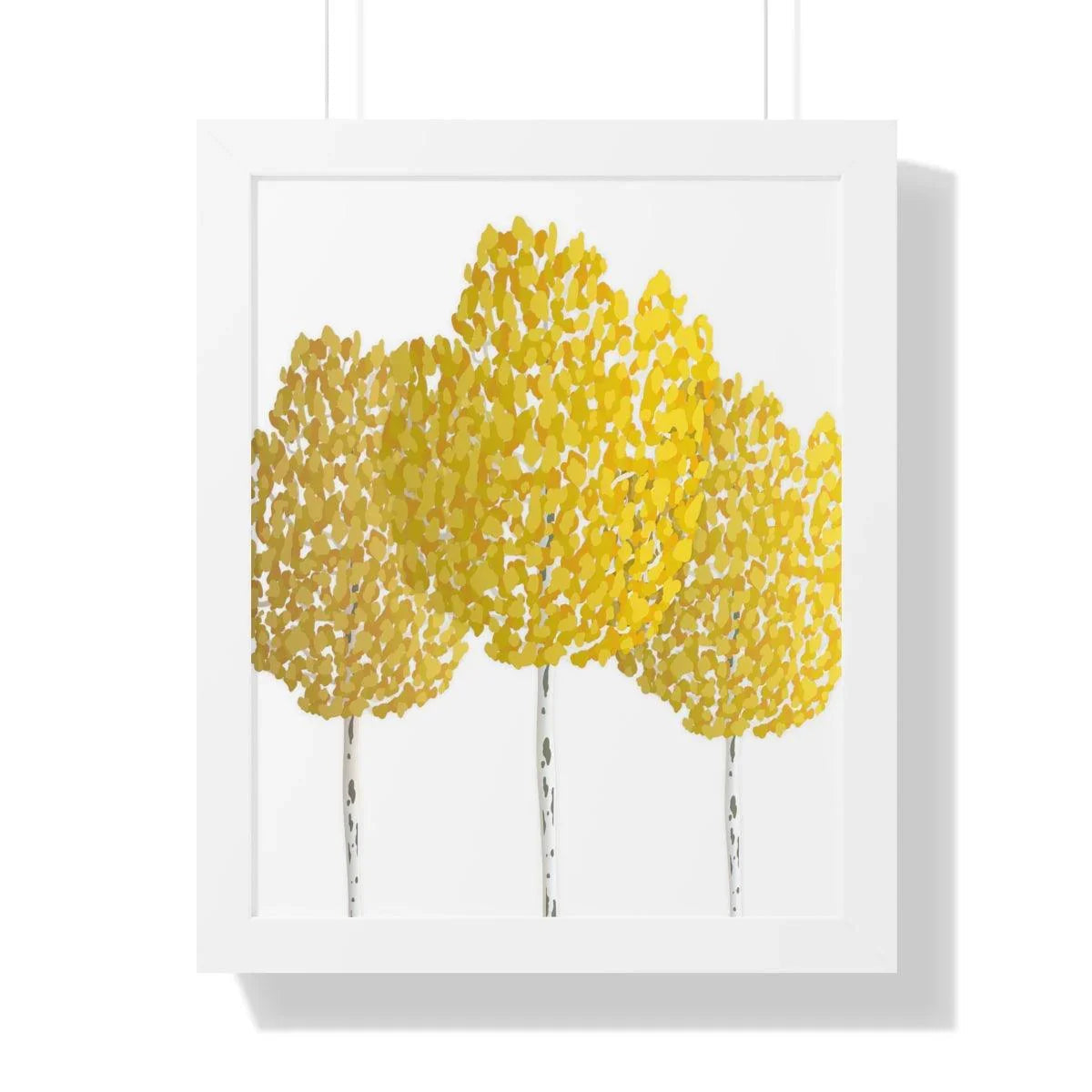 Fall Aspen Framed Print – Wall Art
