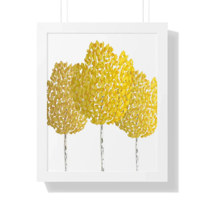 Fall Aspen Framed Print – Wall Art