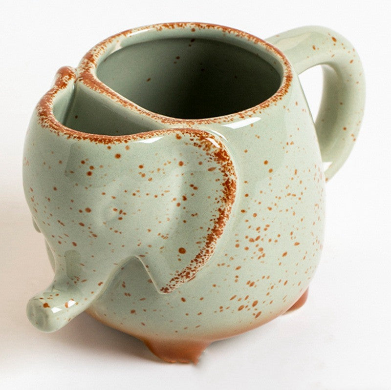 Creative Elephant Shaped Cup Containing Tea Bags