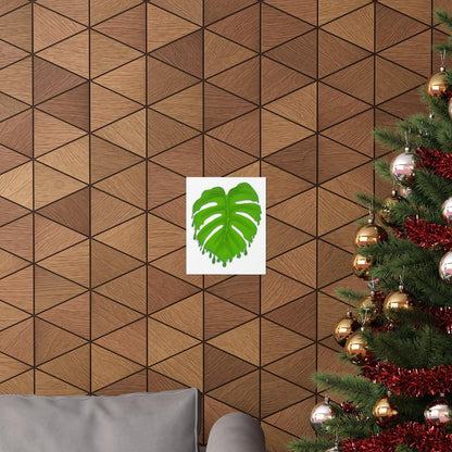 Melting Monstera Botanical Print – Unframed Wall Art