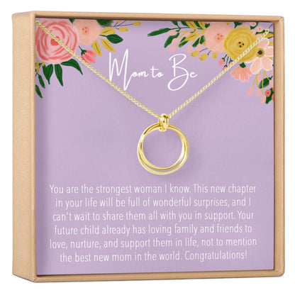 Expecting Mom Necklace, Multiple Styles