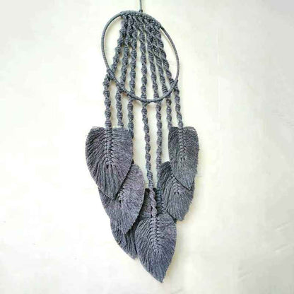 Creative Woven Leaves Tapestry Wall Decor