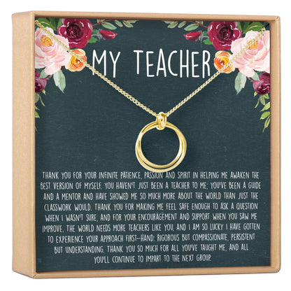 Teacher Necklace, Multiple Styles