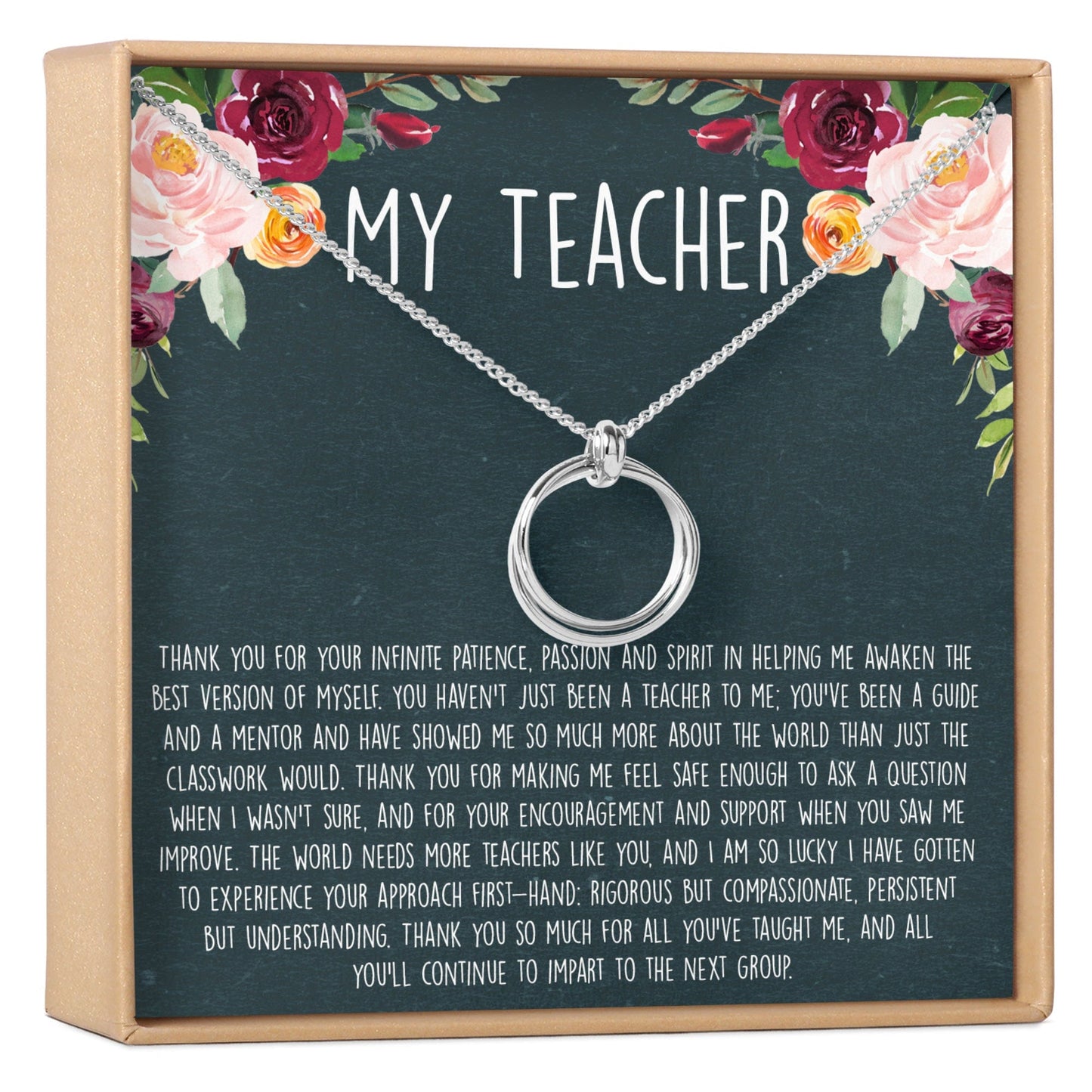 Teacher Necklace, Multiple Styles