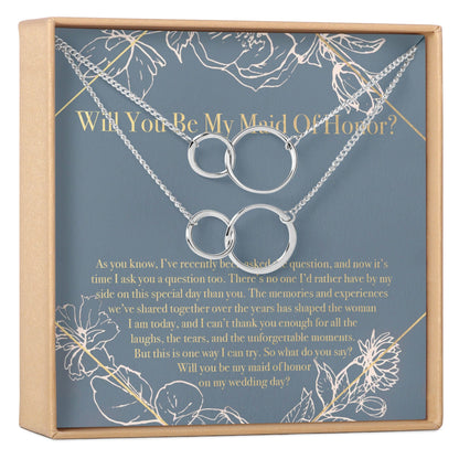 Maid of Honor Necklace, Multiple Styles