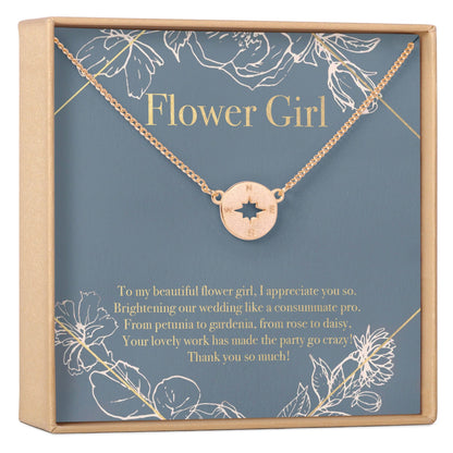 Flower Girl Necklace, Multiple Styles
