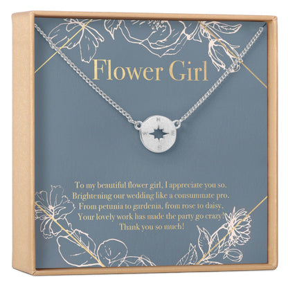 Flower Girl Necklace, Multiple Styles