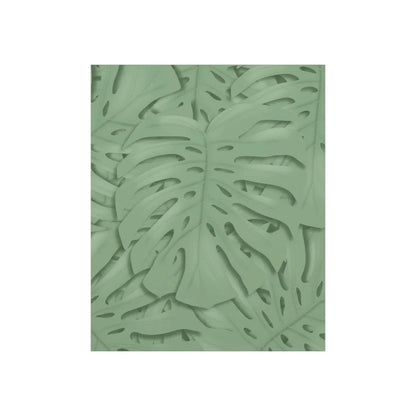 Sage Green Monstera Botanical Print – Unframed Wall Art