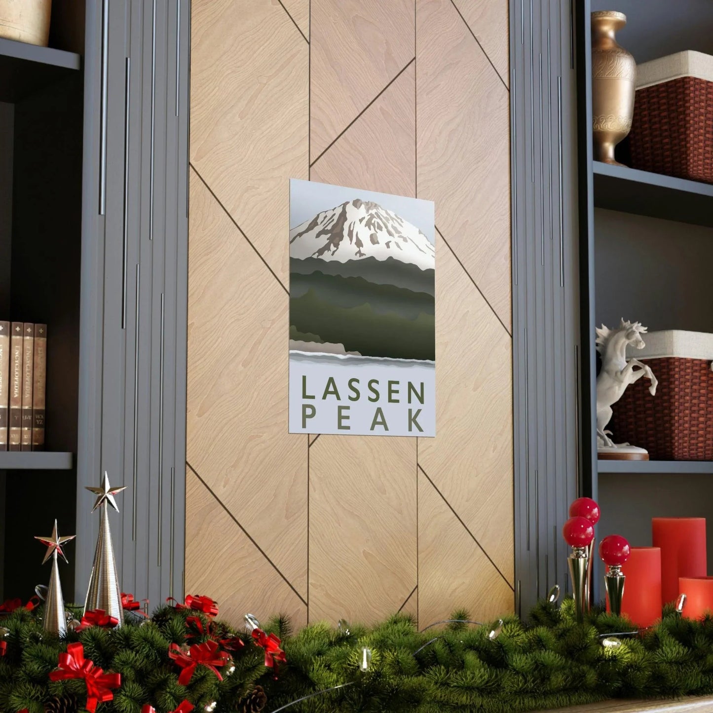 Lassen Peak Print – Unframed Wall Art